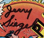 SUPERMAN CO-CREATOR JERRY SIEGEL SIGNED ACTION COMICS #487 COMIC BOOK.