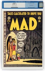 MAD #1 OCTOBER-NOVEMBER 1952 CGC 9.0 VF/NM.