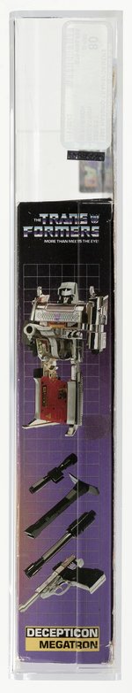 TRANSFORMERS (1984) SERIES 1 - MEGATRON AFA 80 Q-NM (W/RUBSIGN).