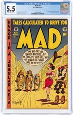 MAD #9 FEBRUARY-MARCH 1954 CGC 5.5 FINE-.