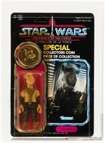 STAR WARS: THE POWER OF THE FORCE (1985) - YAK FACE 92 BACK AFA 80 Y-NM (KENNER CANADA).