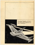 STAR TRIP SPANISH COMPLETE COMIC BOOK SCI-FI STORY PAGES ORIGINAL ART.