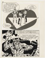 STAR TRIP SPANISH COMPLETE COMIC BOOK SCI-FI STORY PAGES ORIGINAL ART.