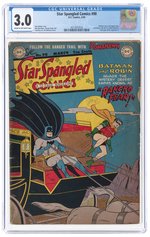 STAR SPANGLED COMICS #90 MARCH 1949 CGC 3.0 GOOD/VG.