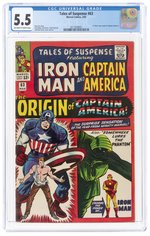 TALES OF SUSPENSE #63 MARCH 1965 CGC 5.5 FINE-.