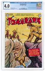 TOMAHAWK #2 NOVEMBER-DECEMBER 1950 CGC 4.0 VG.