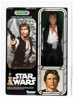 STAR WARS (1978) - HAN SOLO 12-INCH SERIES AFA 85 NM+.