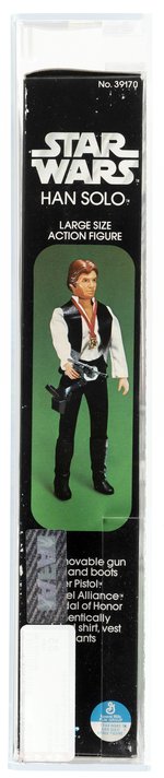 STAR WARS (1978) - HAN SOLO 12-INCH SERIES AFA 85 NM+.