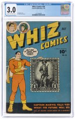 WHIZ COMICS #56 JULY 1944 CGC 3.0 GOOD/VG.