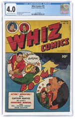 WHIZ COMICS #78 SEPTEMBER 1946 CGC 4.0 VG.