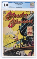 WONDER WOMAN #55 SEPTEMBER-OCTOBER 1952 CGC 1.8 GOOD-.