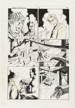 DARK DOMINION #2 PARTIAL STORY PAGES ORIGINAL ART BY JOE JAMES.