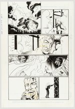 DARK DOMINION #2 PARTIAL STORY PAGES ORIGINAL ART BY JOE JAMES.