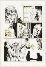 DARK DOMINION #2 PARTIAL STORY PAGES ORIGINAL ART BY JOE JAMES.