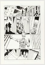 DARK DOMINION #2 PARTIAL STORY PAGES ORIGINAL ART BY JOE JAMES.