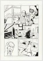 DARK DOMINION #2 PARTIAL STORY PAGES ORIGINAL ART BY JOE JAMES.