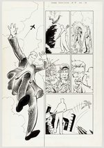 DARK DOMINION #3 PARTIAL STORY PAGES ORIGINAL ART BY JOE JAMES.