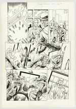 DARK DOMINION #3 PARTIAL STORY PAGES ORIGINAL ART BY JOE JAMES.