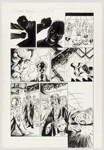 DARK DOMINION #3 PARTIAL STORY PAGES ORIGINAL ART BY JOE JAMES.