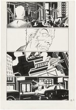 DARK DOMINION #5 PARTIAL STORY PAGES ORIGINAL ART BY JOE JAMES.