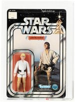 STAR WARS (1978) - LUKE SKYWALKER 12 BACK-A AFA 85 NM+.