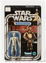 STAR WARS (1978) - SEE-THREEPIO (C-3PO) 12 BACK-C AFA 85+ NM+.