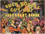 BUCK ROGERS CUT-OUT ADVENTURE BOOK HIGH GRADE COCOMALT PREMIUM.