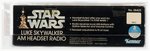 STAR WARS (1978) - LUKE SKYWALKER AM HEADSET RADIO AFA 80 Q-NM.