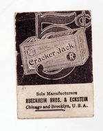 CRACKER JACK 1915 FLIP BOOK WITH CHAPLIN.