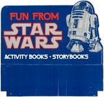 FUN FROM STAR WARS ACTIVITY & STORYBOOKS DISPLAY HEADER CARD.