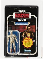 STAR WARS: THE EMPIRE STRIKES BACK (1980) - SEE-THREEPIO (C-3PO) 41 BACK-A AFA 40 GOOD (ORANGE FIGURE STAND).