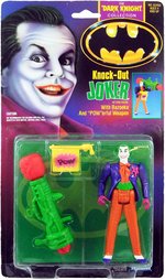 KENNER BATMAN: THE DARK KNIGHT COLLECTION (1990) JACK NICHOLSON AS THE JOKER CARDBACK PHOTOART.