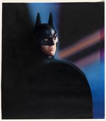 KENNER BATMAN: THE DARK KNIGHT COLLECTION (1990) MICHAEL KEATON AS BATMAN CARDBACK PHOTOART.