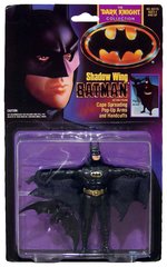 KENNER BATMAN: THE DARK KNIGHT COLLECTION (1990) MICHAEL KEATON AS BATMAN CARDBACK PHOTOART.