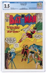 BATMAN #139 APRIL 1961 CGC 2.5 GOOD+ (FIRST BETTY KANE BAT-GIRL).