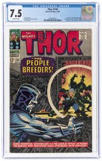 THOR #134 NOVEMBER 1966 CGC 7.5 VF- (FIRST HIGH EVOLUTIONARY).