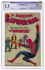 AMAZING SPIDER-MAN #10 MARCH 1964 CGC RESTORED 2.5 SLIGHT (C-1) GOOD+ (FIRST BIG MAN & THE ENFORCERS).