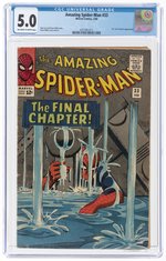 AMAZING SPIDER-MAN #33 FEBRUARY 1966 CGC 5.0 VG/FINE.