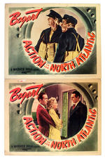 “ACTION IN THE NORTH ATLANTIC”  LOBBY CARD LOT.