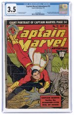 CAPTAIN MARVEL ADVENTURES #13 JULY 1942 CGC 3.5 VG-.