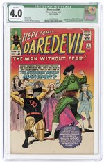 DAREDEVIL #5 DECEMBER 1964 CGC QUALIFIED 4.0 VG.