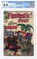 FANTASTIC FOUR #44 NOVEMBER 1965 CGC 4.0 VG (FIRST GORGON).