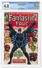 FANTASTIC FOUR #46 JANUARY 1966 CGC 4.0 VG (FIRST BLACK BOLT).