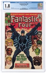 FANTASTIC FOUR #46 JANUARY 1966 CGC 1.8 GOOD- (FIRST BLACK BOLT).