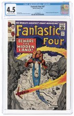 FANTASTIC FOUR #47 FEBRUARY 1966 CGC 4.5 VG+.