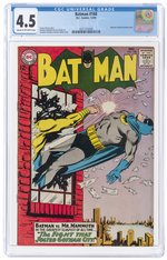 BATMAN #168 DECEMBER 1964 CGC 4.5 VG+.