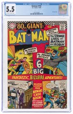 BATMAN #182 JULY-AUGUST 1966 CGC 5.5 FINE-.