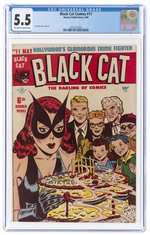 BLACK CAT COMICS #11 MAY 1948 CGC 5.5 FINE-.