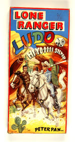 "LONE RANGER LUDO" ENGLISH BOARD GAME.