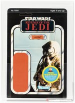 STAR WARS: REVENGE OF THE JEDI (1983) - 4-LOM PROOF CARD AFA 80+ NM.